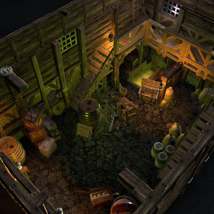 small warehouse, tainted/infested - 9x6