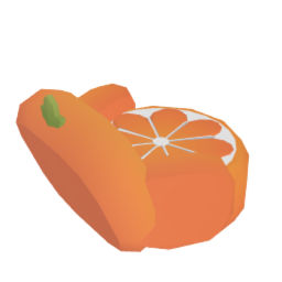 orange bean-bag