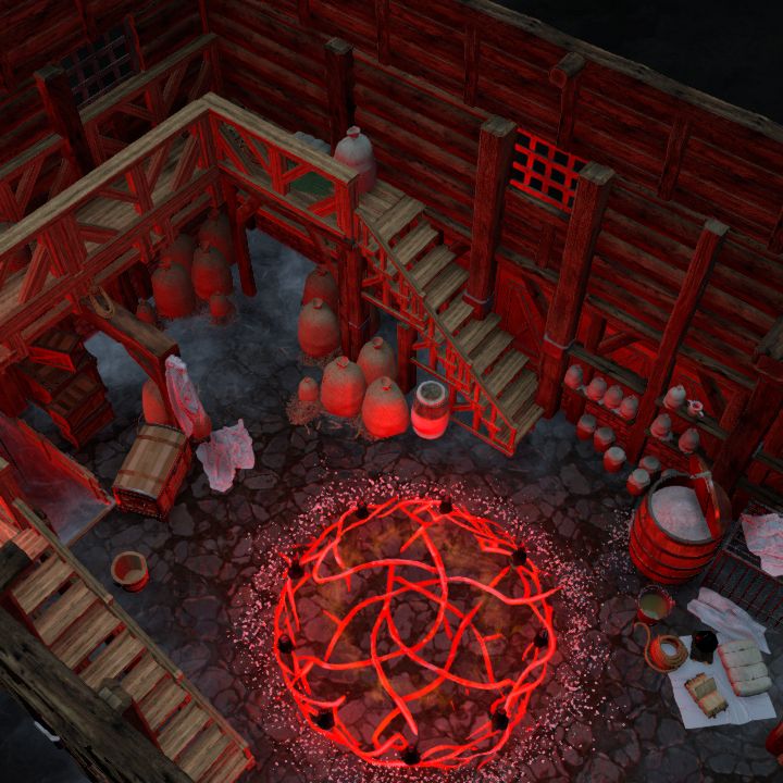 small warehouse - conjuring, 9x6
