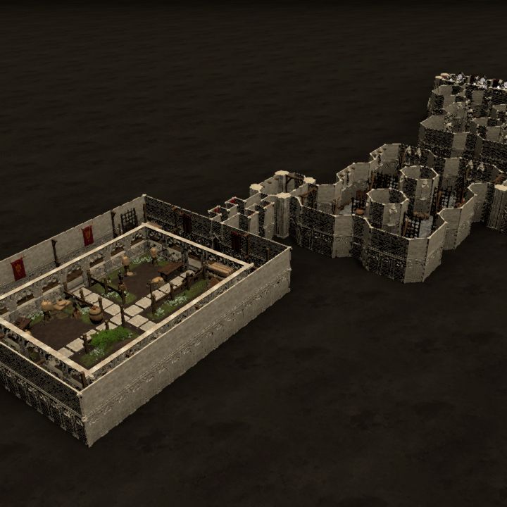 Crimson Crusade Citadel - Armory, 40x92 (neutral)