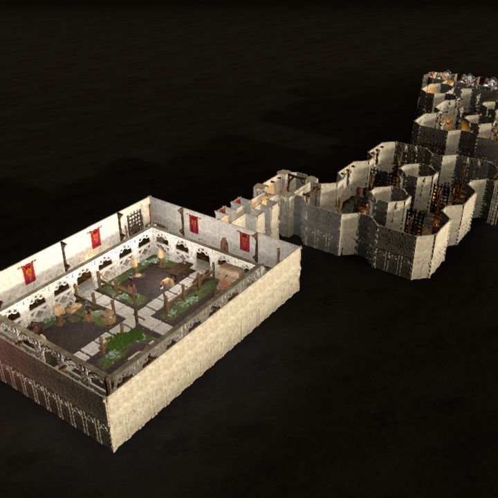 Crimson Crusade Citadel - Armory, 40x92 (ambience)