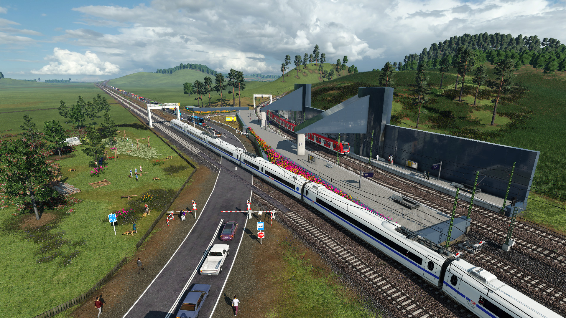 New futuristic station