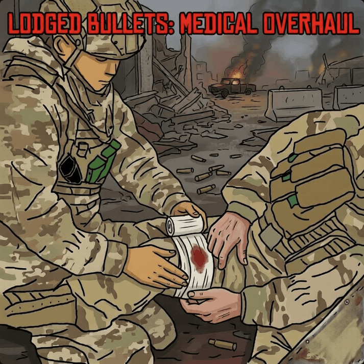 Lodged Bullets: Medical Overhaul