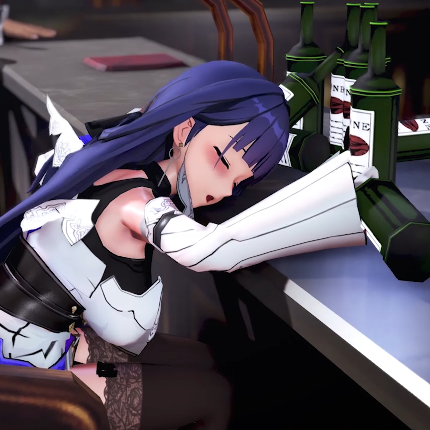[DOGE]雷电芽衣 Drunken NTR Sex