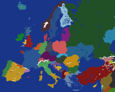 General Knowledge's Fixed European Borders