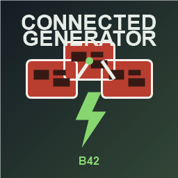 Connected Generators B42 (Open Beta) – Project Zomboid Mod