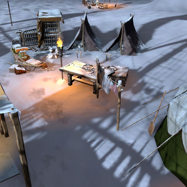 arctic expedition - Maw of Jormungandr, 112x84 (DAM challenge entry)