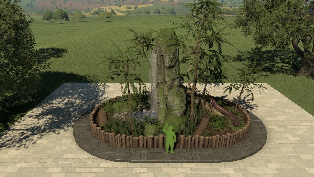 Large Carboniferous diorama