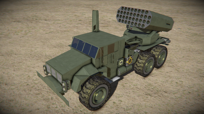 M925-R Rocket Truck