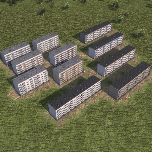 Residential buildings of Tatary - skins (part 1)