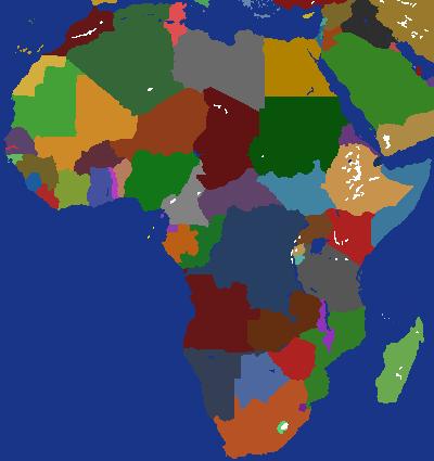 Africa 2025 Flags Fixed
