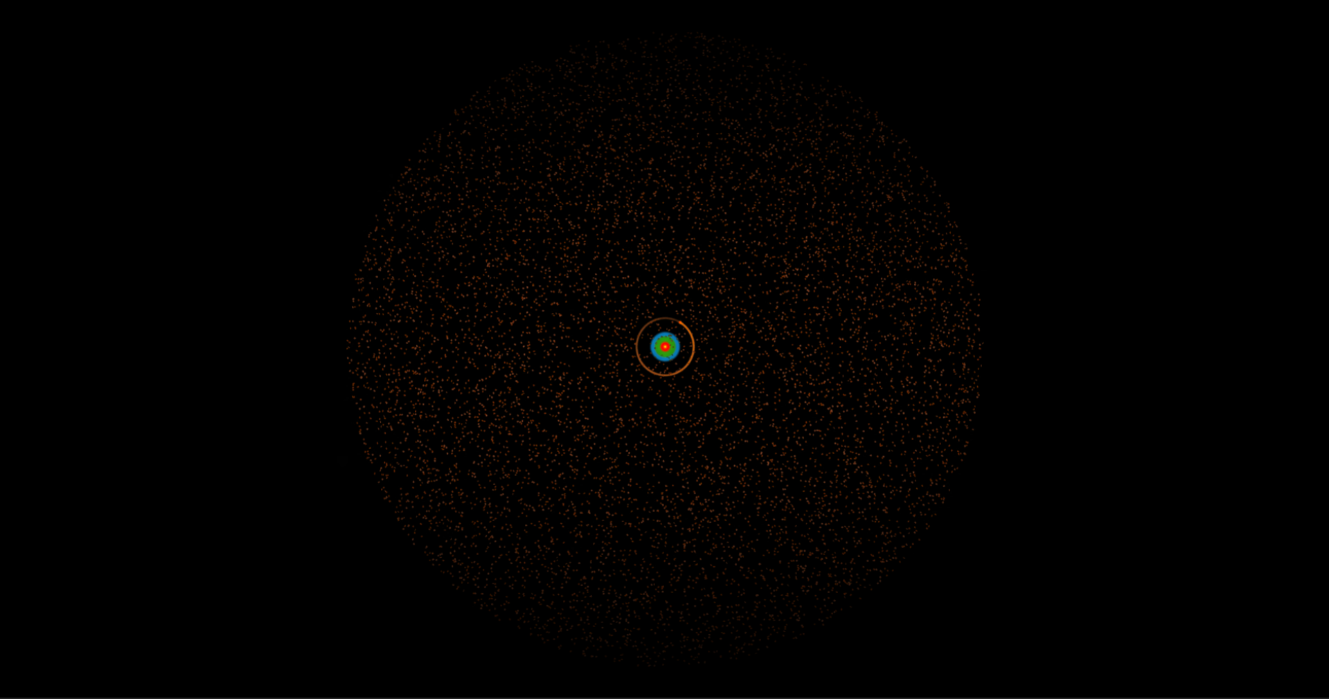 Solar System 4.5654 Billion years ago