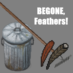 Rake Feathers Too – Project Zomboid Mod