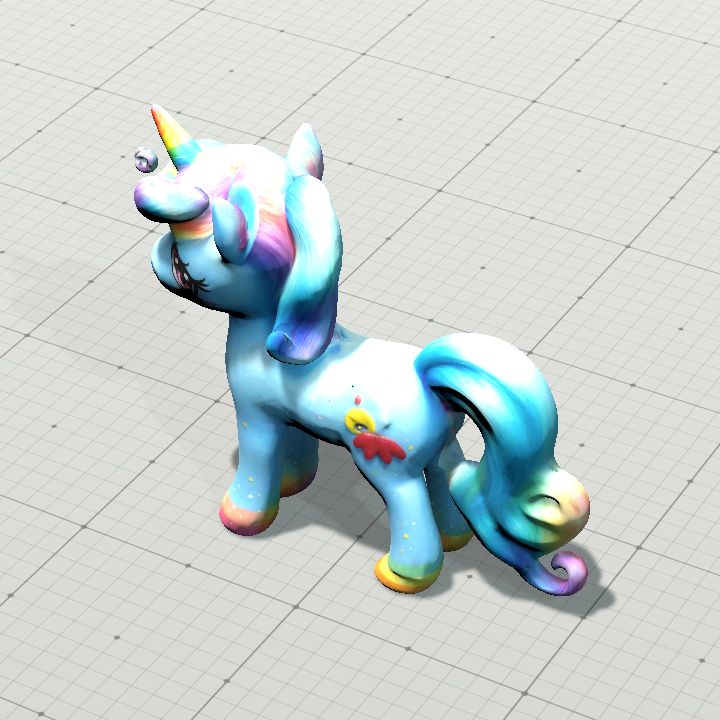 cute candy unicorn 1