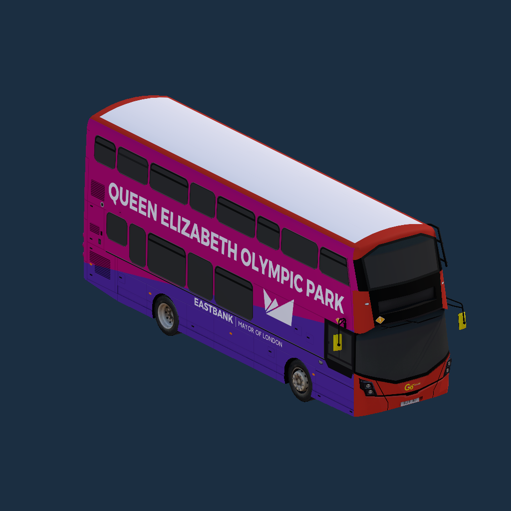 Go Ahead London WHV69 Queen Elizabeth Olympic Park