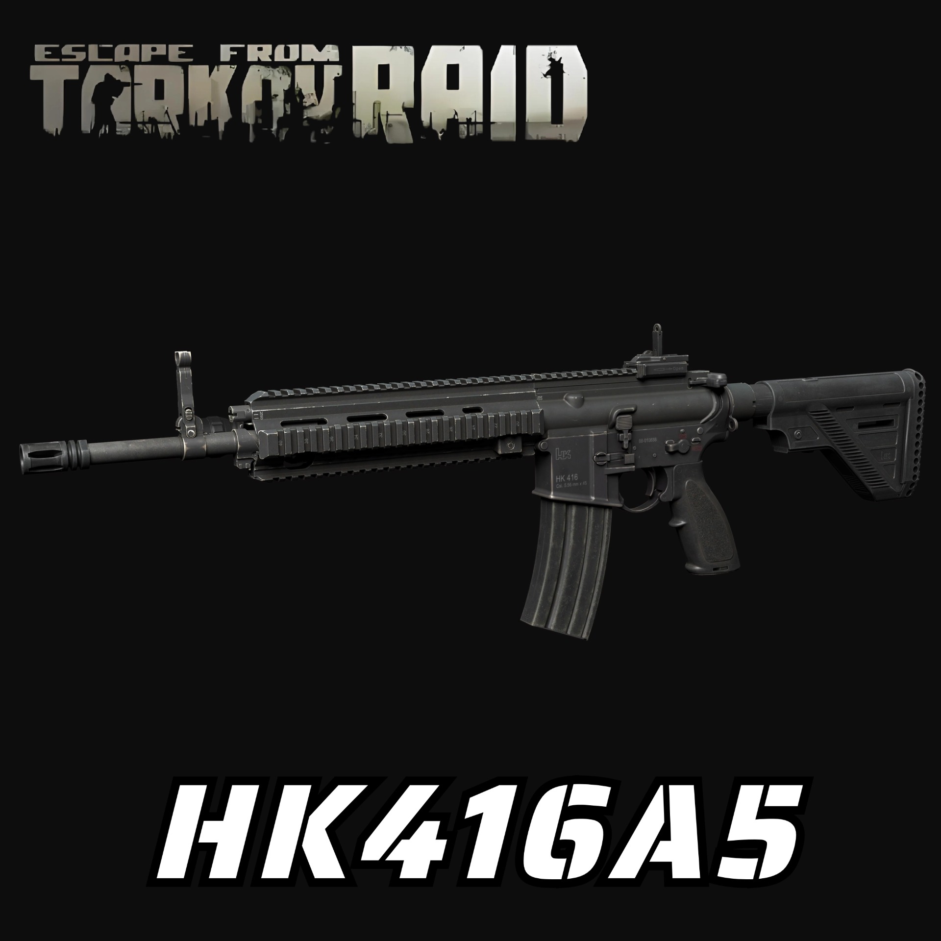 EFT HK416A5（Replace M16）