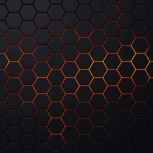 BLACK HEXAGONS