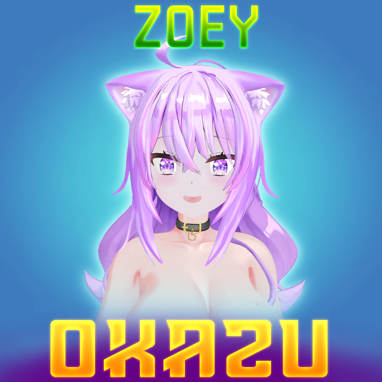 [R18] Hololive: Long Hair Okayu - Zoey
