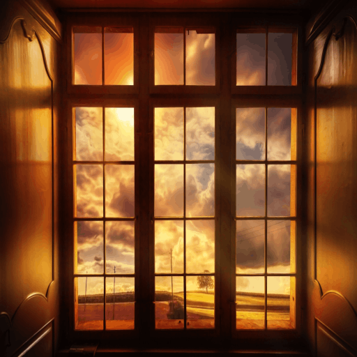 WOODEN WINDOW VIEW