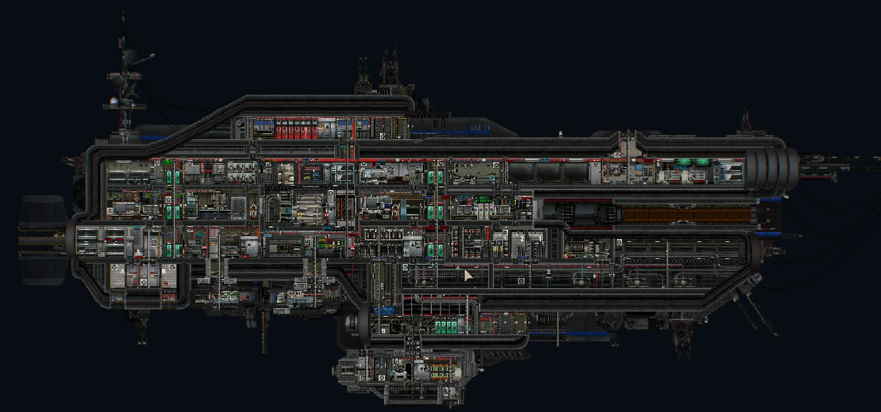 EAX11 Capital ship – Barotrauma Mod