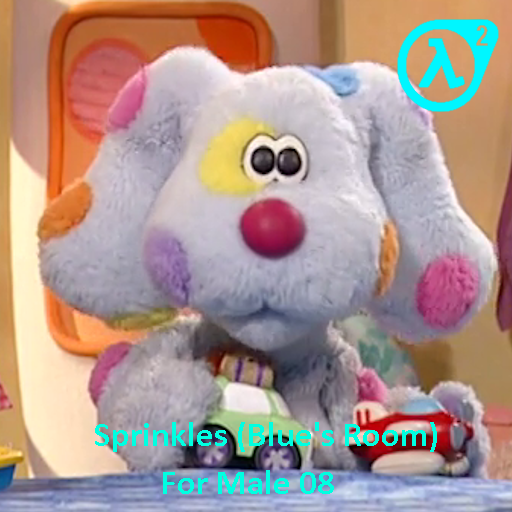 Sprinkles (Blue's Clues) for Male 08 (HL2)