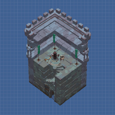 Reinforced Wall Left Corner