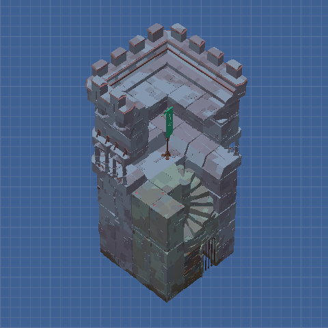 Mini Reinf. Wall Right Corner