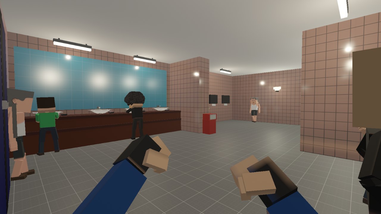 The Public Bathroom Brawl