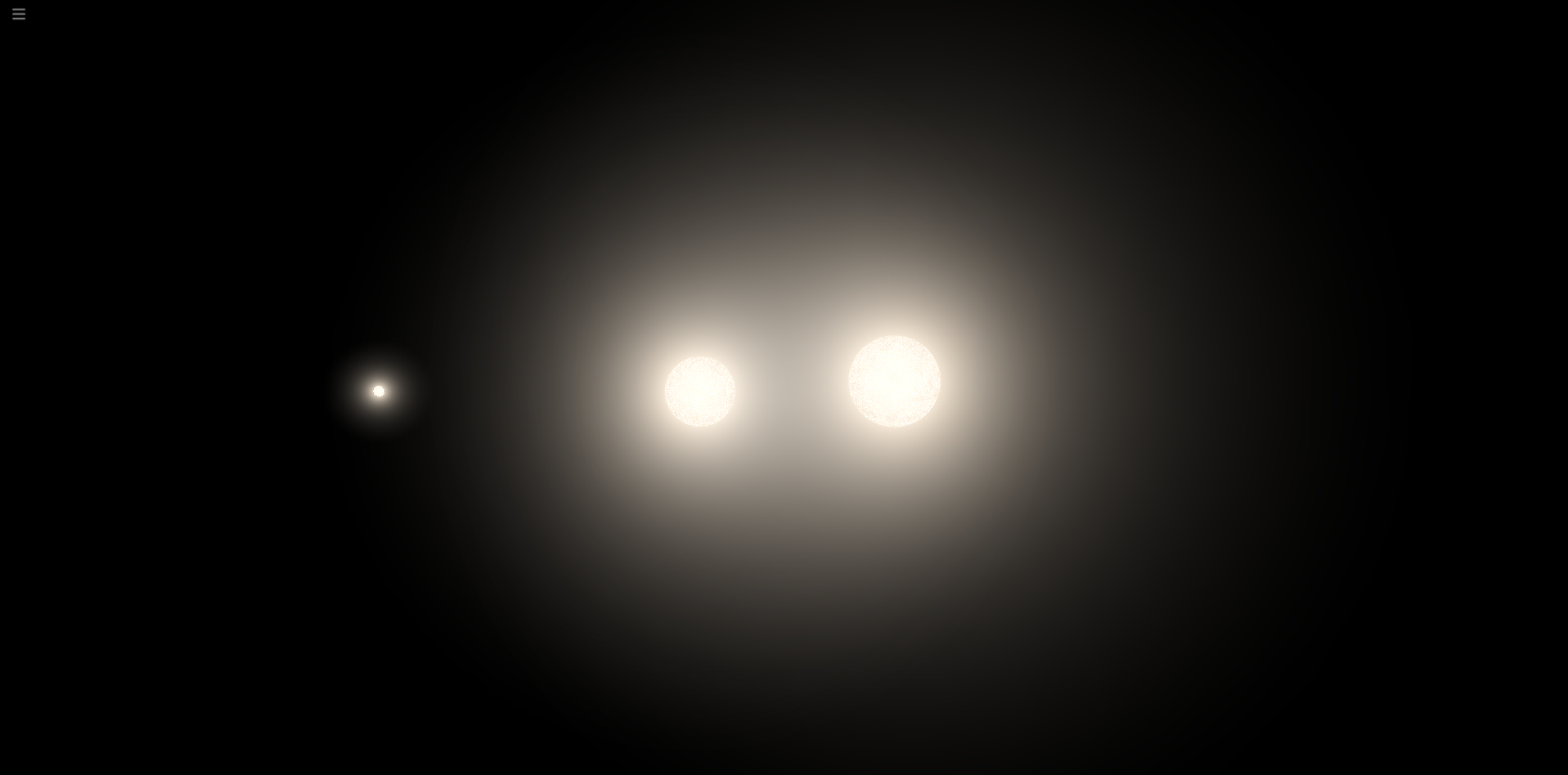 Three body problem system (works but wont last long)
