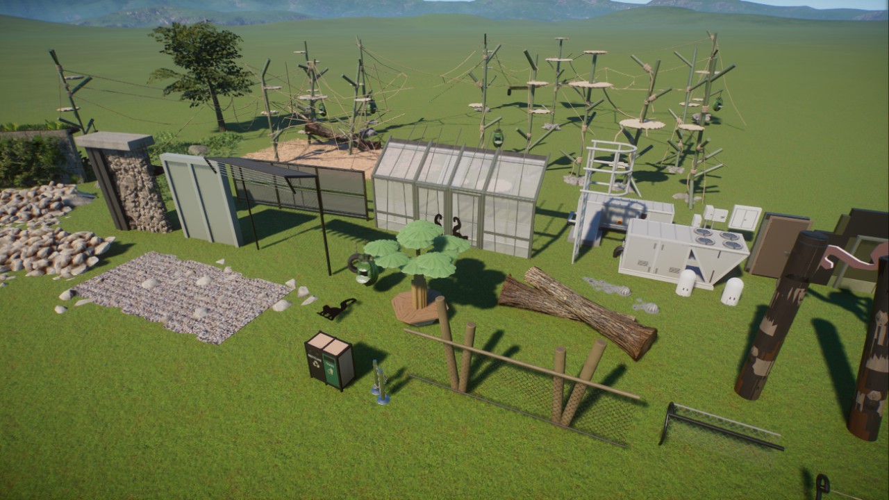 Land of Lemurs Blueprint Pack