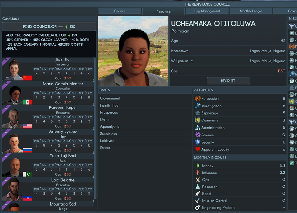 Councilor Talent Search preview