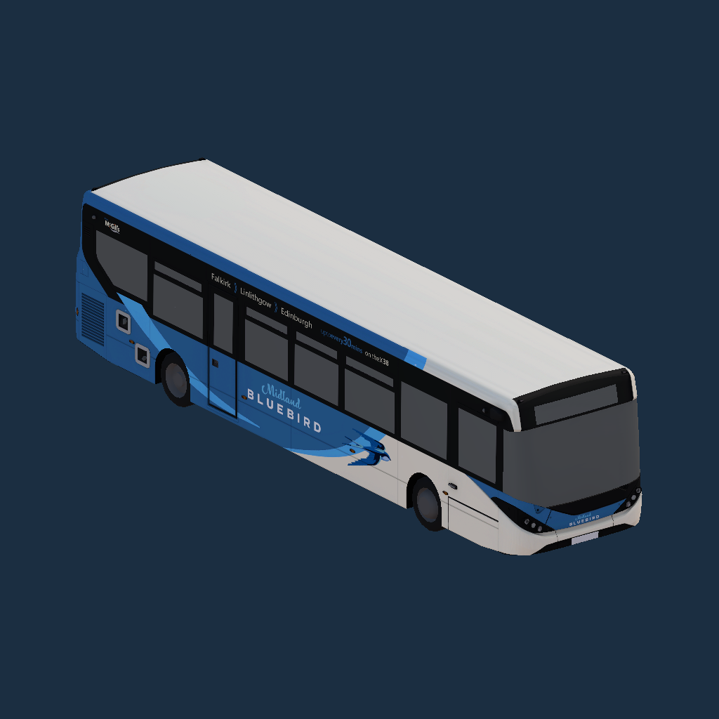 Midland Bluebird  X38 - Enviro MMC11.5