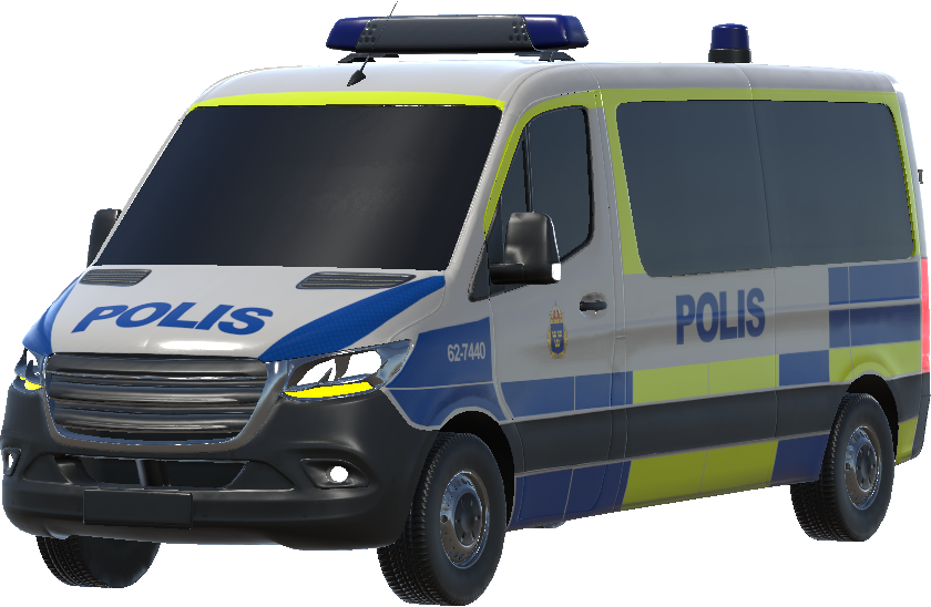 Swedish Police (Squad Car)