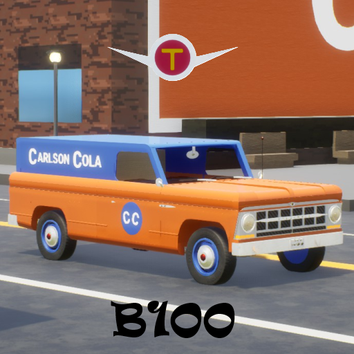 Troubadour b100 van 1966 carlson