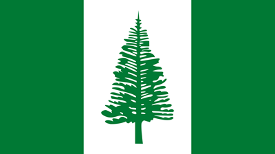The flag of Norfolk Island