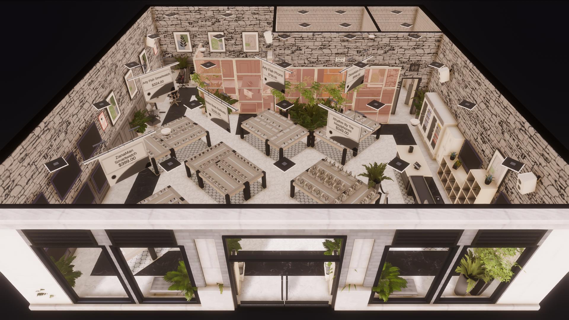 [JH] C1 Electronics Store (MAXED) Monotone preview