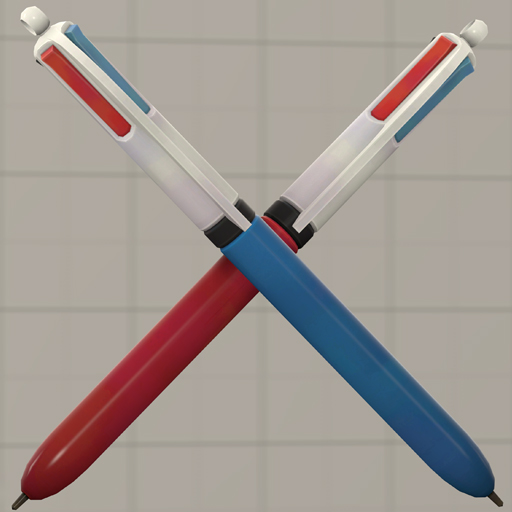 Team Fortress 2 Enhanced Multicolor Pen (Prop)