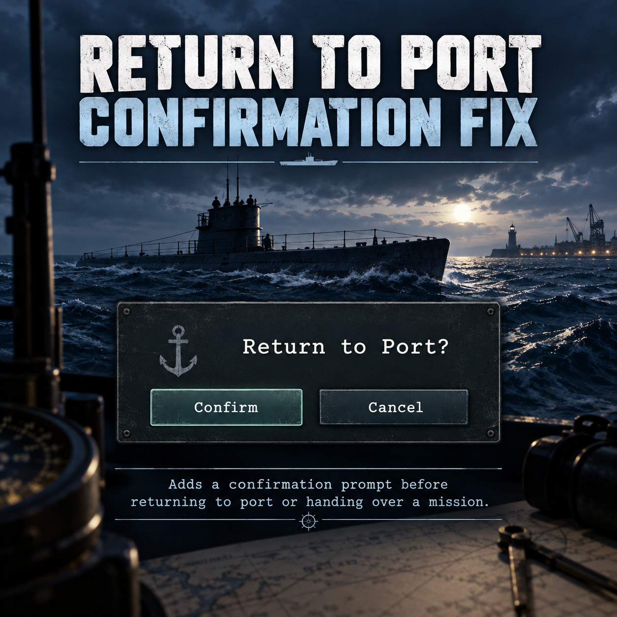 Return To Port Confirmation