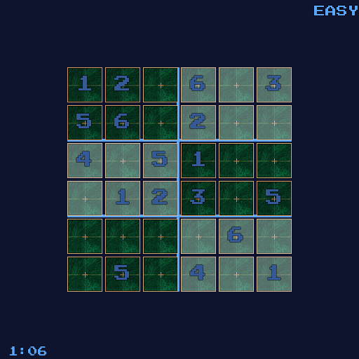 [replay] 6x6 Easy 01:06