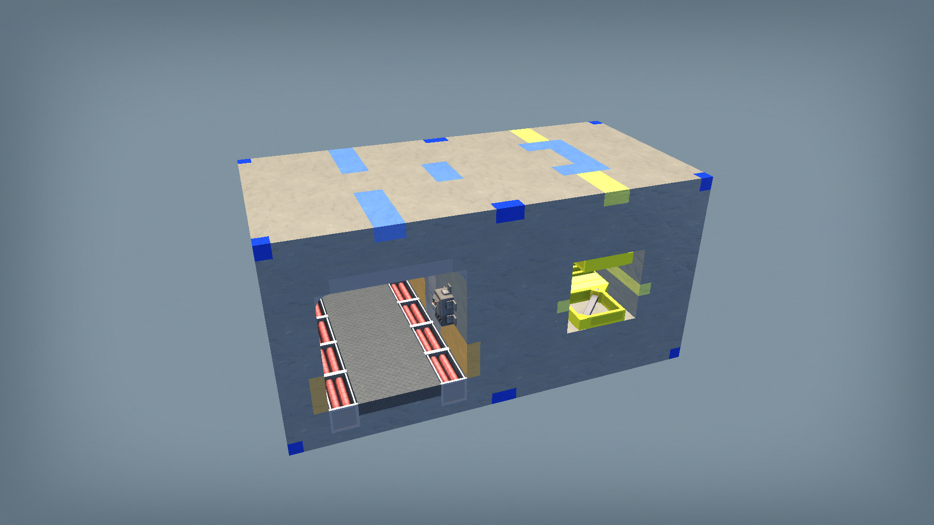 b3k block heavy door connection