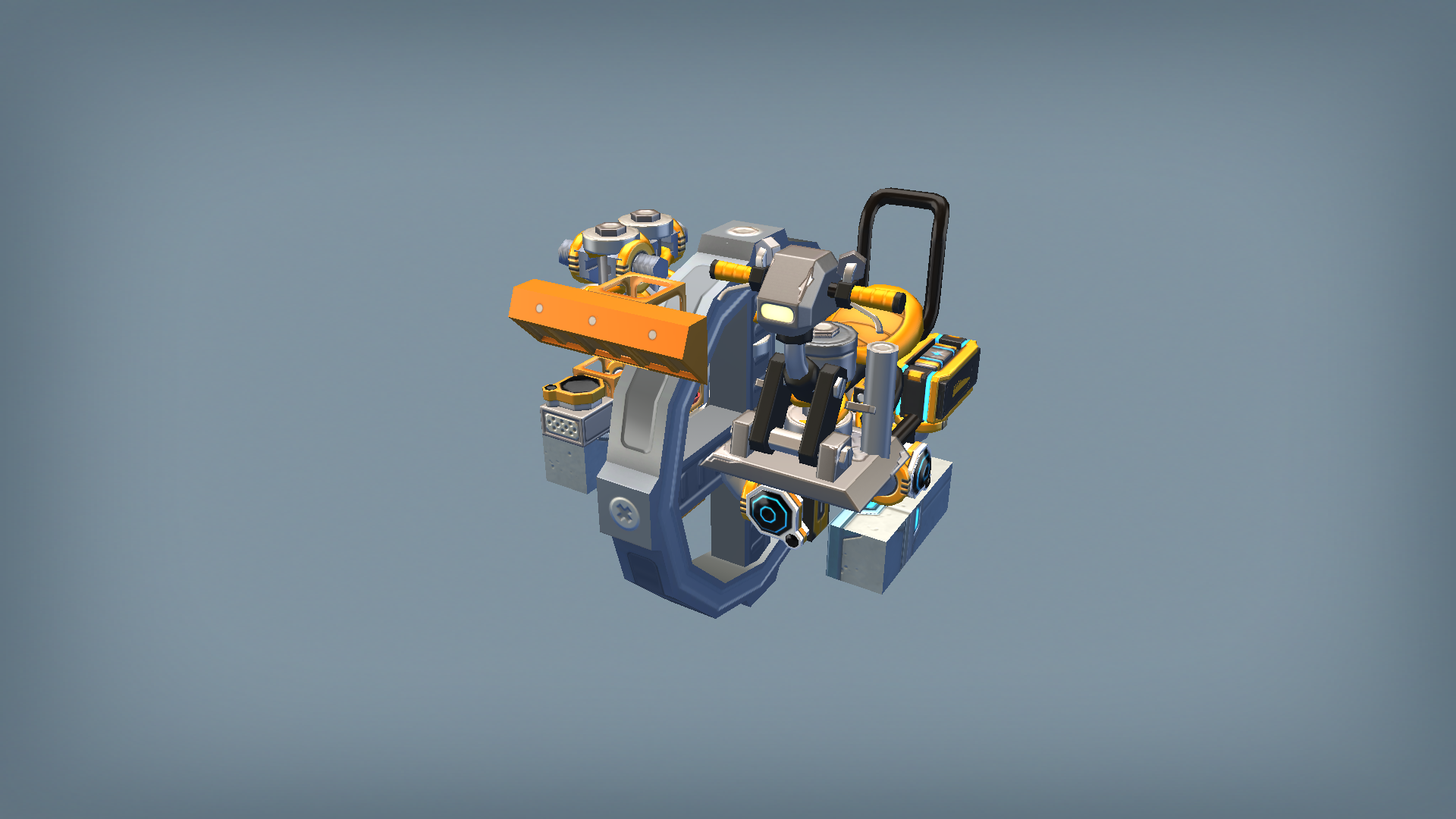 Mini Piston Turbine MonoWheel