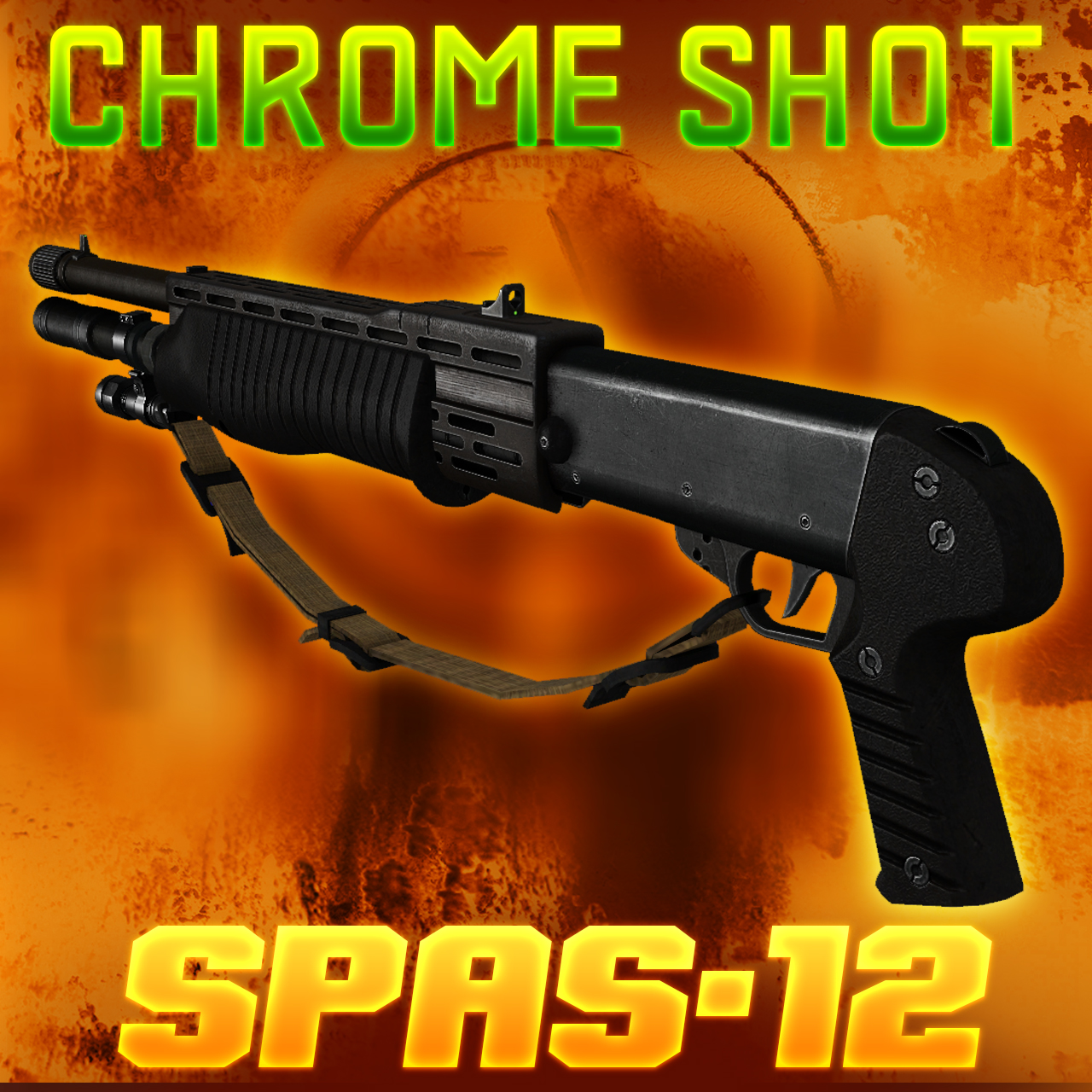 [CHROME SHOTGUN] Half-Life 2: Juniez SPAS-12 on BMS Anim