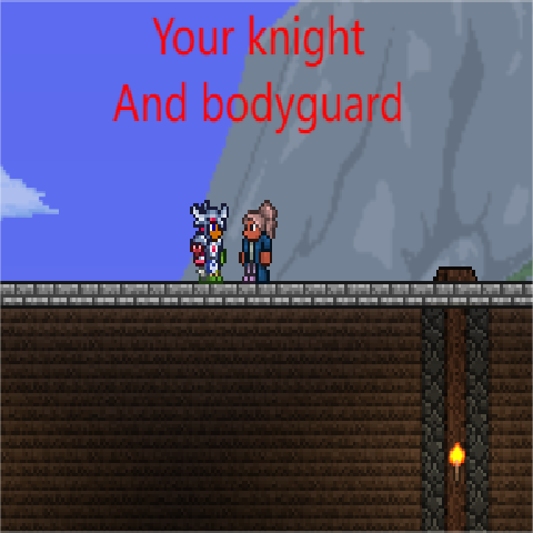 Your own knight and personal bodyguard! – tModLoader Mod