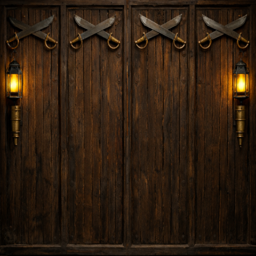 PIRATE WALL NIGHT GLOW