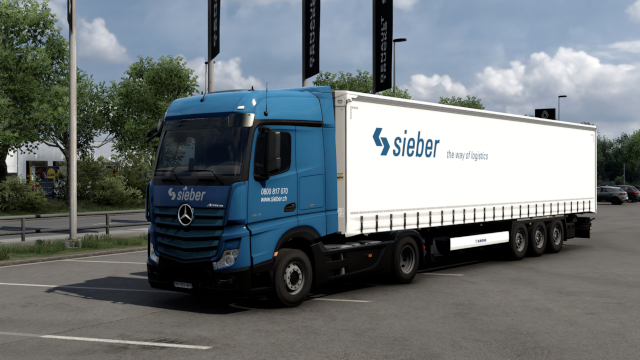 Sieber Logistics AG - Mercedes Actros MP4