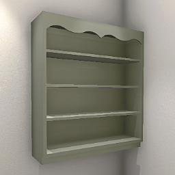 Rosemary Kitchen shelves 100 cm - Sage green