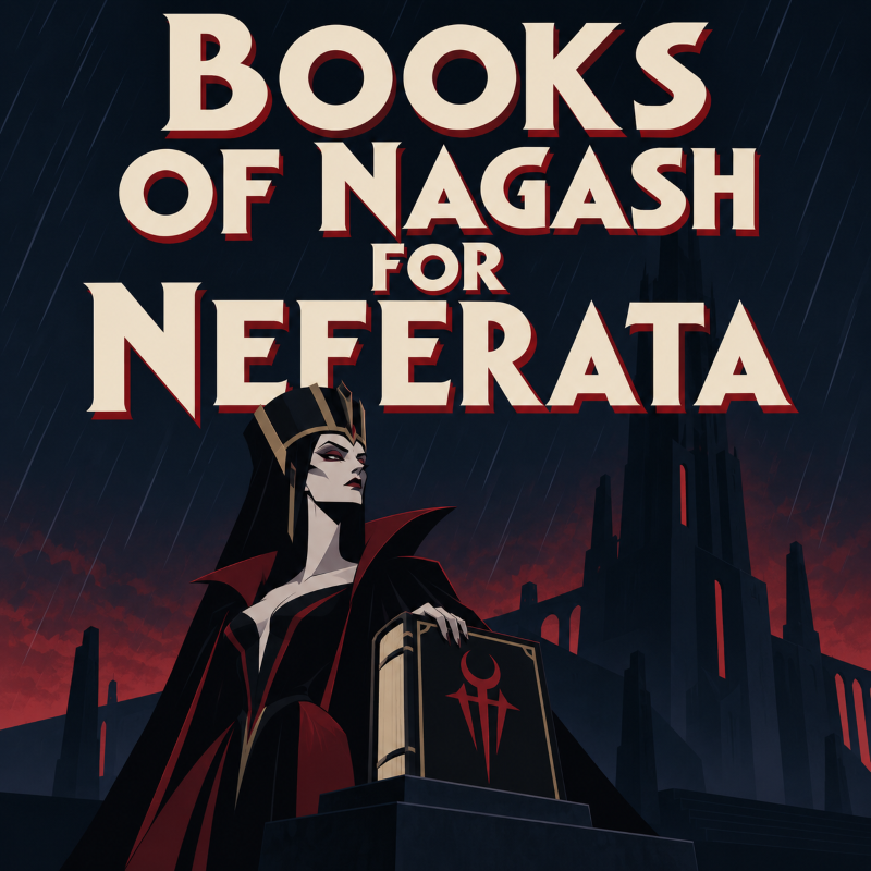 Books of Nagash for Neferata / Книги Нагаша для Нефераты