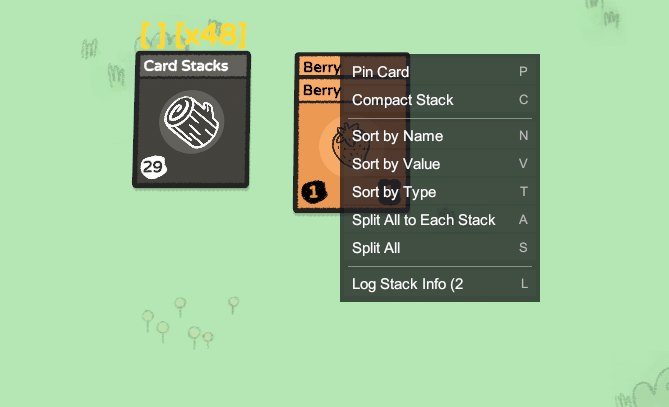 Stack Menu preview