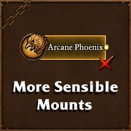 More Sensible Mounts