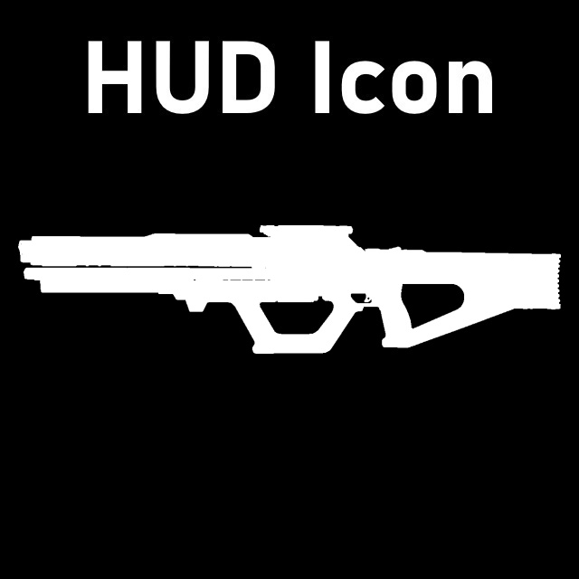 Cyberpunk 2077 - M-179 Achilles HUD Icon (Hunting Rifle)